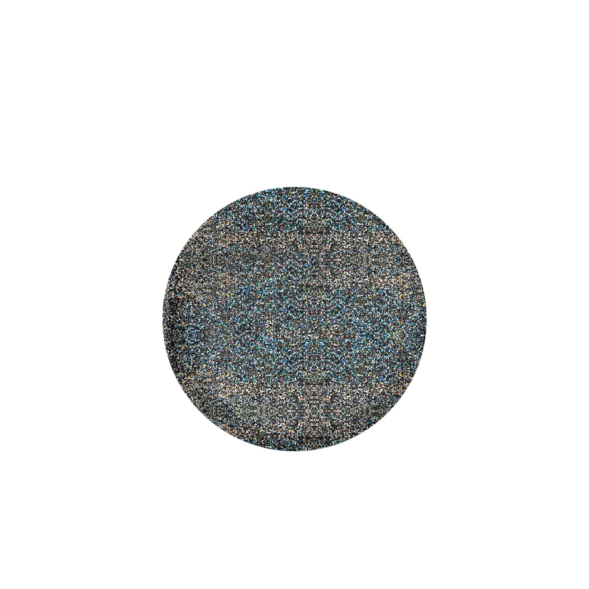 Cosmic Fine Glitter topcoat/Neglelak, Semi-sheer glitter - 15 ml.